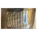 Cute Dog Clothes Striped Dog Polo Shirts Cute Sweater Puppy Clothes Gentle Sweater Pet Clothes for Small Medium Large Dogs Cats (Yellow Stripe, XXL Size for 30-40lb Pets)