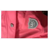 S&C London Pink Raincoat for dogs