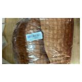 AORISSI 100% Acrylic Decorative Knitted Throw Blanket with Tassels for Bed, Couch, Small, Chairs, Lightweight, Soft, Cozy, Waffle Textured Blanket, Suitable for Spring, Summer, Rust, 50\"x60\"