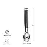 KitchenAid Classic Ice Cream Scoop, 8.6 inches, Black