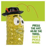 KNUCKLHEAD Gag Gifts for Adults & Kids - Yodeling Pickle - Funny White Elephant Gifts for Men, Women, Dad, Teens - Small Funny Easter Ideas Basket Stuffers - Weird Toys