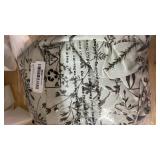 BGment Brown Fall Curtains for Living Room - Linen Jacquard Leaf Floral Botanical Branch Vintage Cottage Core Light Filtering French Country Scandi Style Decor Window Drapes, 2 Panels, 52 x 84 Inch