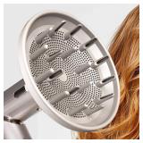 Niluks Large Diffuser Attachment Suitable for Shark FlexStyle, Upgraded Larger Shark Diffuser Nozzle for Dryer Rapid and Achieve Wavy, Curly, Coily Hair (White)