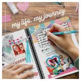 Pretty Me DIY Journal Kit for Girls - Gift for 8-14 Year Old Girl - Cool Birthday Gifts Ideas for Teens - Fun, Cute Art & Crafts Kits for Tween Teenage Kids- Scrapbook & Diary Supplies Toy Set