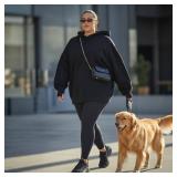 4 Pack Leggings with Pockets for Women Plus Size 2XL-3XL High Waisted Tummy Control Butt Lifting Soft Workout Slimming Black No See-Thru Yoga Pants Workout Running Gym Athletic 7/8 Leggings