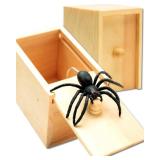 HALEEMS Spider Box Prank, Gift Box Spider Prank, Kid Prank Toys, Fake Spider Box, Spider Prank Scare Box, Spider Prank Box Realistic, Spider in a Box Prank Gift, Prank Spider Scare Box