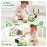 Talkfun Musical Cow Toys for 1+ Year Old Boy Girl, Bilingual Baby Toy 6-12-18 Month, One Year Old Boy Toys, 1 Year Old Girl Gift, Learning Toddler Toy Age 1-2, First Christmas 1st Birthday Gift