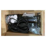 HLauto 1002L Emergency Strobe Traffic Advisor Light Bar: 40 LED Dash Safety Warning Flashing Light, Front/Rear Windshield Visor for Construction Vehicle, Tow/Plow Truck (2x10.7inch, Red)