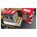 4pk Arroyo Keyed Entry Knob and Single Cylinder Deadbolt Combo Pack featuring SmartKey Security in Matte Black