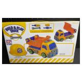 Build & Play Truck Construction Set with Hard Hat