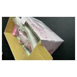 CraftBud Mini Sewing Machine for Beginners, Dual Speed Small Portable Sewing Machine for Kids and Adults with Extension Table, 122 Piece Gift Set Includes, Fabrics, Projects Book, Light and More, Pink