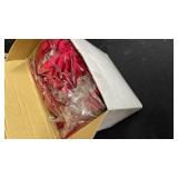 Suncalla 2pcs Extra Large Christmas Tree Topper Bows, 49 x 19 inches Tree Toppers Bows Christmas Decorations Wreath for Home Wedding Party Holiday Decor Supplies(Wine Red,Velet)