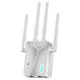 Internet Booster with Ethernet Port, Easy Setup Wireless Repeater