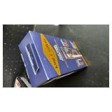 King C. Gillette Cordless Beard Trimmer for Men, Kit includes 1 Trimmer, 3 Interchangeable Combs, 1 Cleaning Brush, 1 Charger, 1 Travel Bag, BLUE