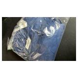 RIMELA Navy Blue Bed Skirt King Size 18 Inch Drop, Elastic Bed Skirting for Bed Base and Frame, Bedding Dust Ruffle Easy to Install, Lightweight Wrap Around Adjustable Bedskirt