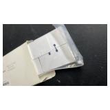 Avenuebool Business Cards Refill Kit, Compatible with Rolodex Card File Holds, Pack of 300, Unruled, 2-1/4\" x 4\", with Gradient Blue Index Tabs (Large 60 Tabs), White Rotary File Card Replacement Se