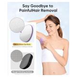 SILVLF Crystal Hair Remover for Women and Men, Reusable Crystal Hair Eraser Magic Painless Exfoliation Hair Removal Device, Epilator Device for Legs Back Arms