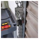 Yale 4 Digit Combination Lock Outdoor Waterproof Padlock for School Gym Locker, Sports Locker, Fence, Toolbox, Gate, Case, Hasp Storage (Black)