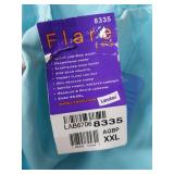 APPEARS NEW - Landau Women s 1 Flare Leg Scrub Pant & 1 Natural - 8335, (Size 2XL) 2 Pack