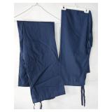 APPEARS NEW - Fashion Seal 78894 Unisex Navy FP Scrub Pant (Size Medium/Tall) 2 pack
