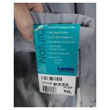 APPEARS NEW - Landau Unisex 1 Reversible Scrub Pant Scrub Bottom & 1 Natural - Light Grey (Size 2XL) 2 Pack