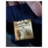 APPEARS NEW - Fashion Seal Navy Blue Drawstring Medical Scrub Pants (Size Medium) 2 Pack