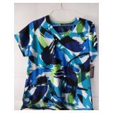 APPEARS NEW - 1 Landau, 1 Koi, 1 Jockey Medical Scrub Top Pattern Collection (Size Large) Lot of 3