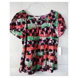 APPEARS NEW - 1 Landau, 1 Koi, 1 Jockey Medical Scrub Top Pattern Collection (Size Large) Lot of 3