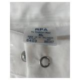 FACTORY SEALED - White Medical Lab Coat RPA by Fashion Seal (Size XL) 2 Pack