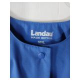 APPEARS NEW - Landau Women s Snap Front Warm-up Scrub Jacket (Size Small)  - Retail: $55