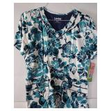 APPEARS NEW - Landau Medical Scrub Tops (Size Medium) Lot of 3