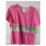 APPEARS NEW - 2 Landau & 1 Med Couture Medical Scrub Tops (Size XL) Lot of 3