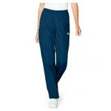 APPEARS NEW - 1 ScrubZone by Landau Women s Elastic Waist Cargo Scrub Pants Style 83221 & 1 Fashion Seal (Size XL) 2 Pack