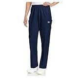 APPEARS NEW - 1 ScrubZone by Landau Women s Elastic Waist Cargo Scrub Pants Style 83221 & 1 Fashion Seal (Size XL) 2 Pack