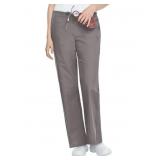 APPEARS NEW - Scrub Zone by Landau Medical Pants - Taupe (Size XS)