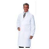APPEARS NEW - Superior Uniform Group White Lab Coat (Size 20) 2 Pack