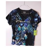 APPEARS NEW - Landau Medical Scrub Tops Collection (Size Large) 3 Pack