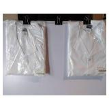 APPEARS NEW - Meta Fundamentals White Labcoat Style 15112 (Size 2XL) 2 Pack