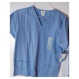 APPEARS NEW - Scrub Advantage Medical Scrub Top Style #7873 (Size Small) 2 Pack