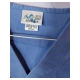 APPEARS NEW - Scrub Advantage Medical Scrub Top Style #7873 (Size Small) 2 Pack