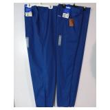 APPEARS NEW - Landau Unisex Reversible Drawstring Scrub Pant  Style 7602 (Size 2XL) 2 Pack