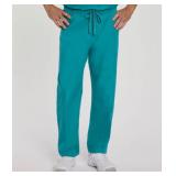 APPEARS NEW - Landau Unisex Scrub Pants Style 7602 AQBP (Size XL) 2 Pack