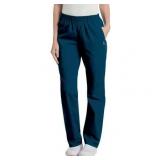 APPEARS NEW - Landau Womens Classic Relaxed Scrub Pant, Style 8327 BNP (Size XS) 2 Pack