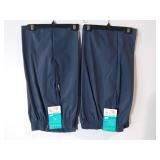 APPEARS NEW - Landau Womens Classic Relaxed Scrub Pant, Style 8327 BNP (Size XS) 2 Pack