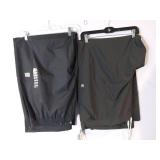 APPEARS NEW - Urbane Performance Actuate Drawstring Cargo Scrub Pants & Landau 83221 Black (Size 4XL) 2 Pack
