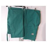 APPEARS NEW - Landau Unisex Straight Leg Scrub Pant Style 85221 HUNTR (Size Large) 2 Pack