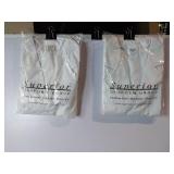 APPEARS NEW - Fashion Seal Healthcare White Lab Coat Style 499 (Size 52) 2 Pack