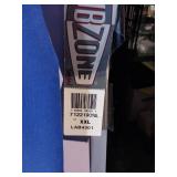 APPEARS NEW - ScrubZone by Landau Unisex V-Neck Scrub Top  Style 71221 Royal (Size 2XL) 2 Pack