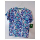 APPEARS NEW - WS Gear Medical Scrub Tops Bundle (Size Small) 3 Pack