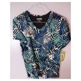 APPEARS NEW - Landau & BIO Medical Scrub Tops Collection (Size Medium) 3 Pack